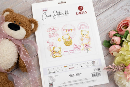 B1444 Kit punto croce Luca-S – Abbracci di velluto