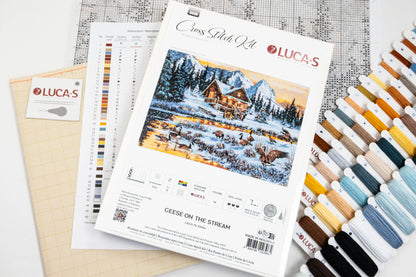 B590 Luca-S – schema e filati del kit punto croce