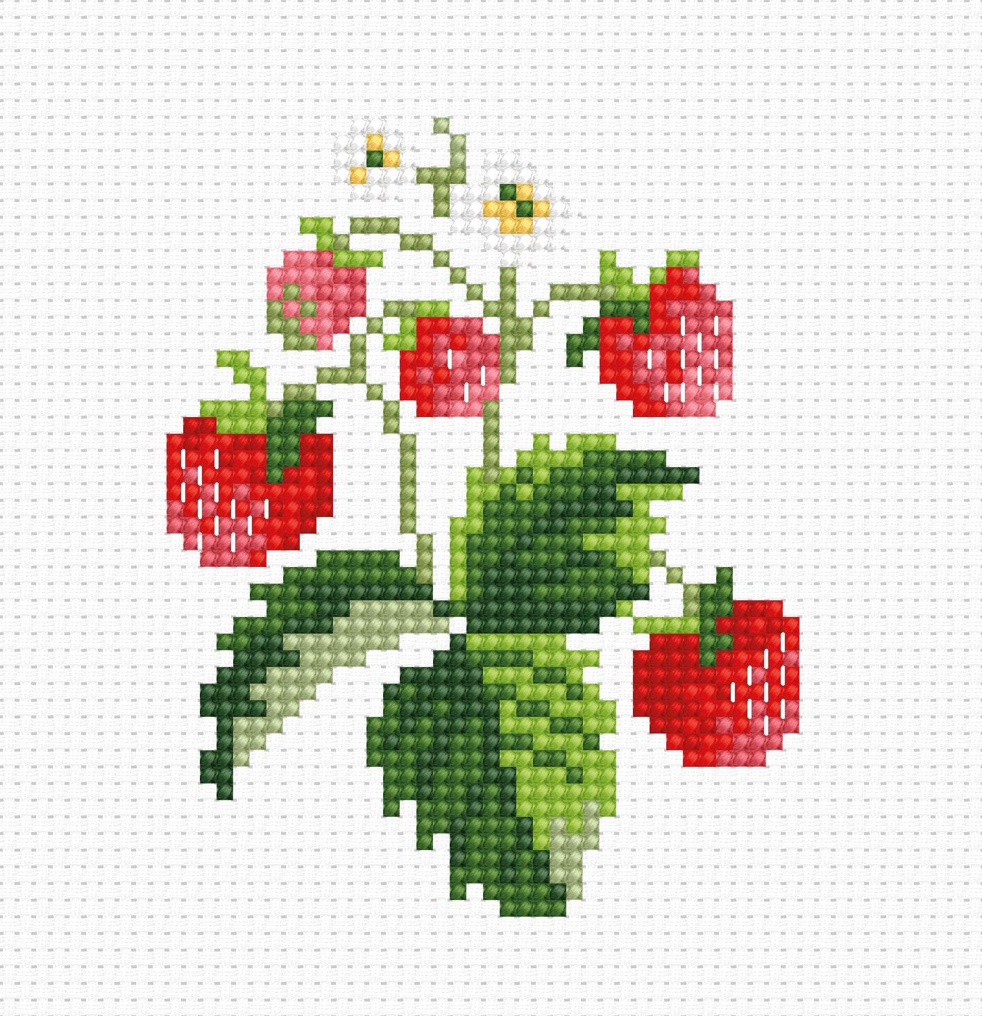 Cross Stitch Kit for Beginners - Kids Embroidery Kit B015 - Luca-S Cross Stitch Kits