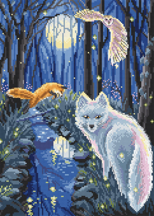 Cross Stitch Kit LetiStitch - A Midsummer Night Cross Stitch Kits - HobbyJobby