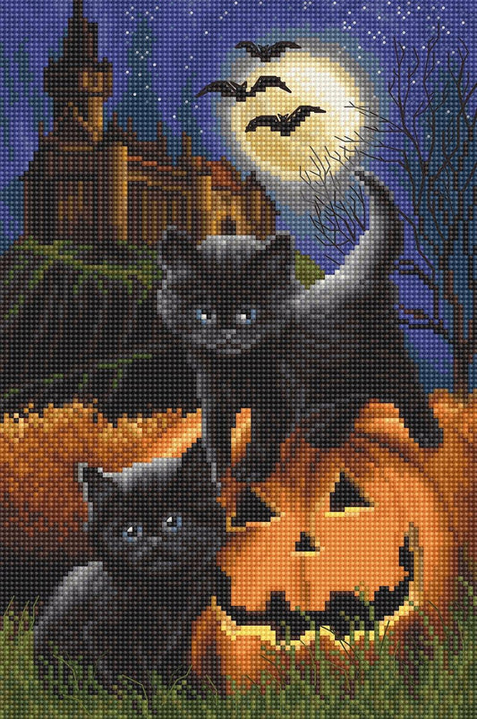 Cross Stitch Kit LetiStitch - Did we scare you?, Leti964 - HobbyJobby