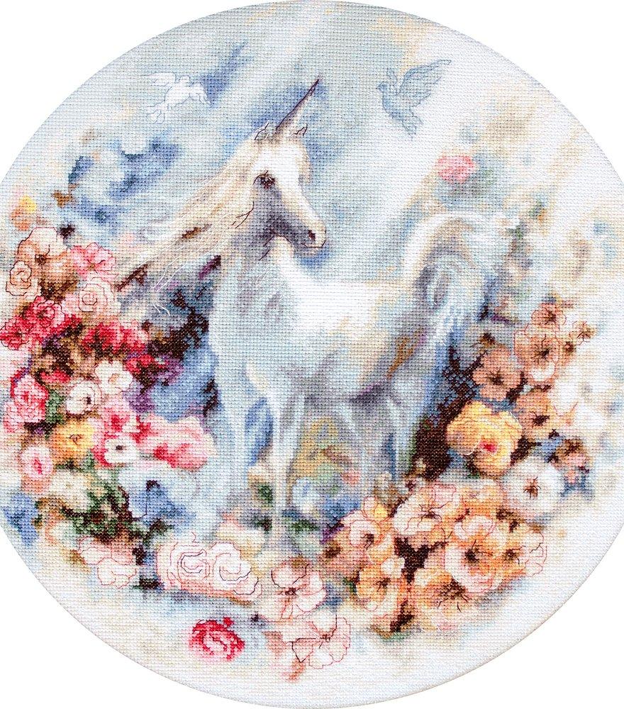 Cross Stitch Kit LetiStitch - Unicorn, Leti903 - HobbyJobby