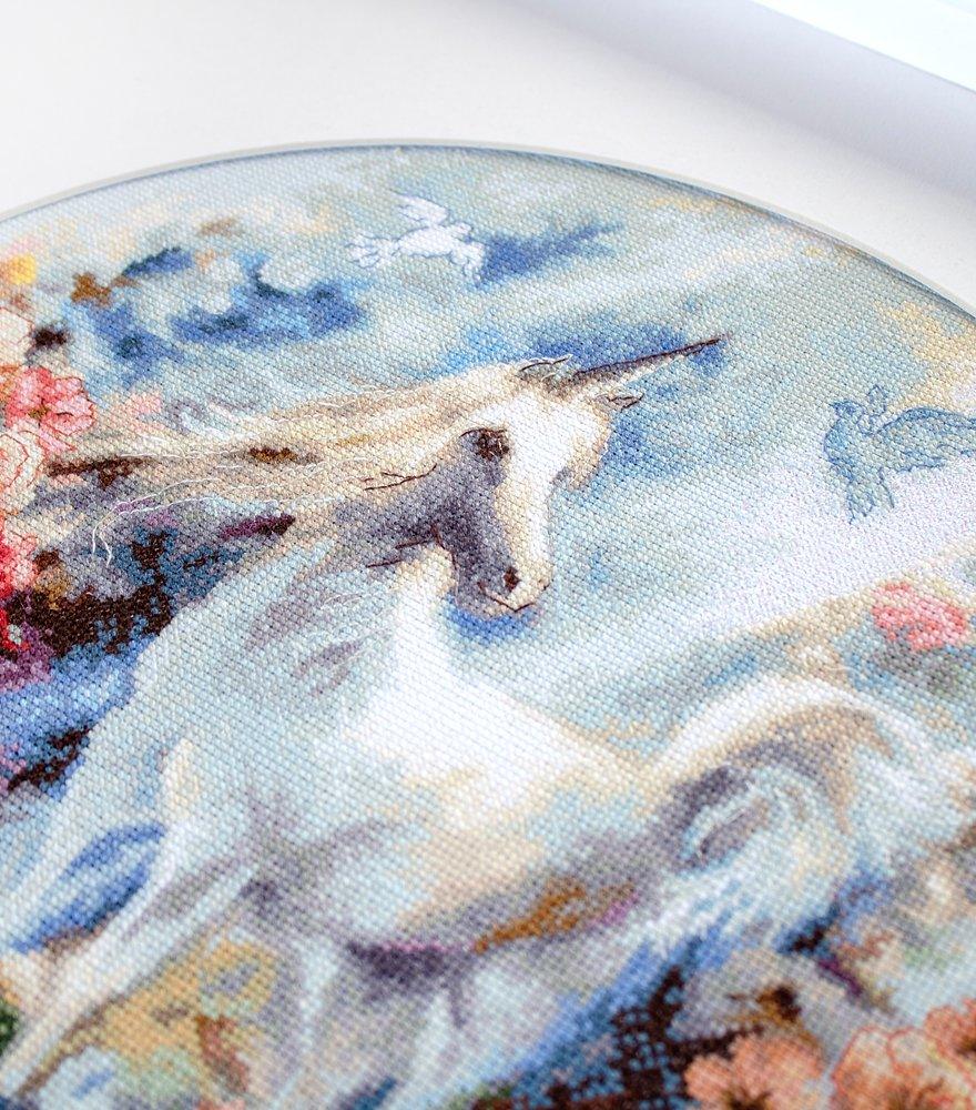 Cross Stitch Kit LetiStitch - Unicorn, Leti903 - HobbyJobby