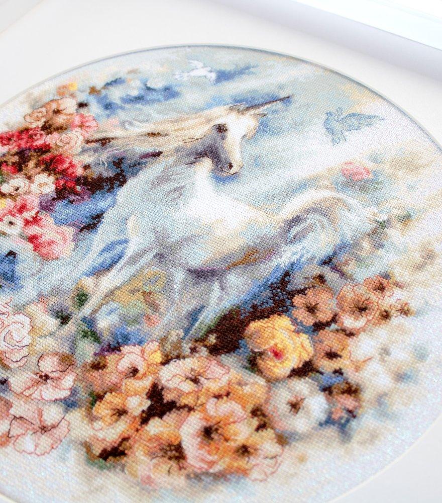 Cross Stitch Kit LetiStitch - Unicorn, Leti903 - HobbyJobby