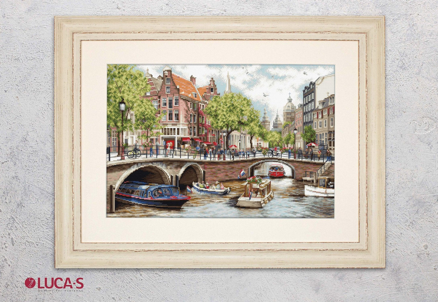 Cross Stitch Kit Luca-S - Amsterdam, BU5005 - Luca-S