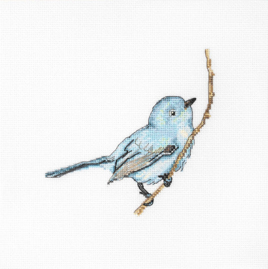 Cross Stitch Kit Luca-S - Blue Bird, B1158 - Luca-S