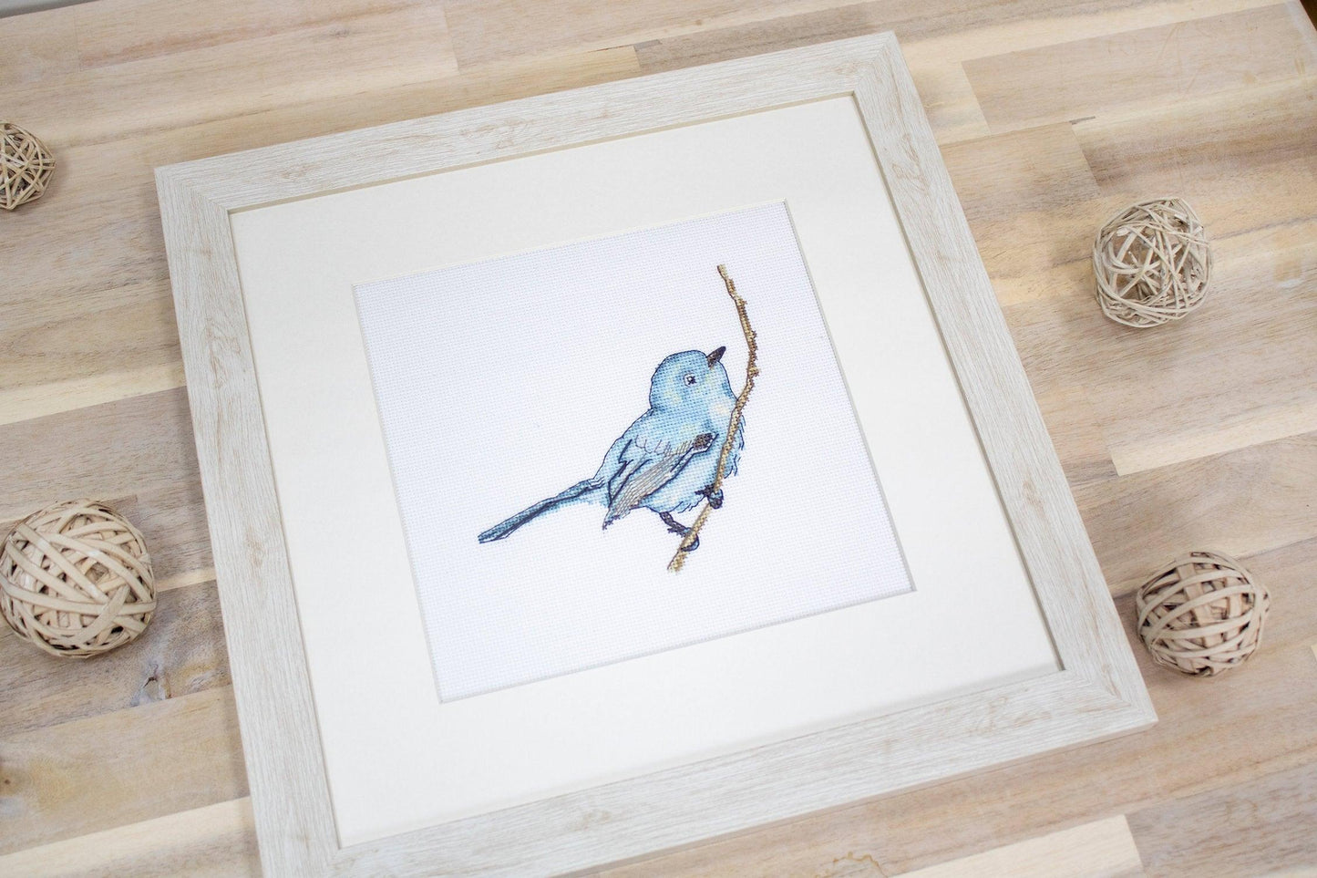 Cross Stitch Kit Luca-S - Blue Bird, B1158 - Luca-S