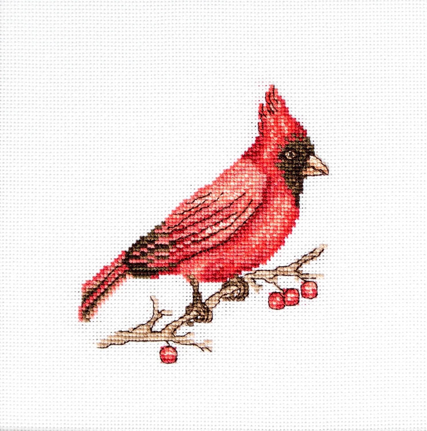 Cross Stitch Kit Luca-S - Cardinal, B1156 - Luca-S