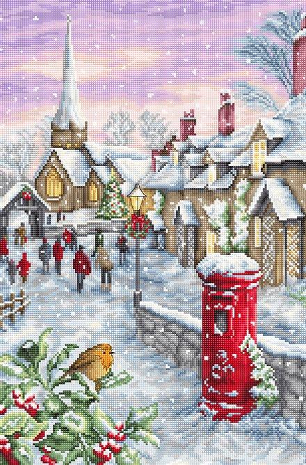 Cross Stitch Kit Luca-S - Christmas Eve, B2361 - Luca-S