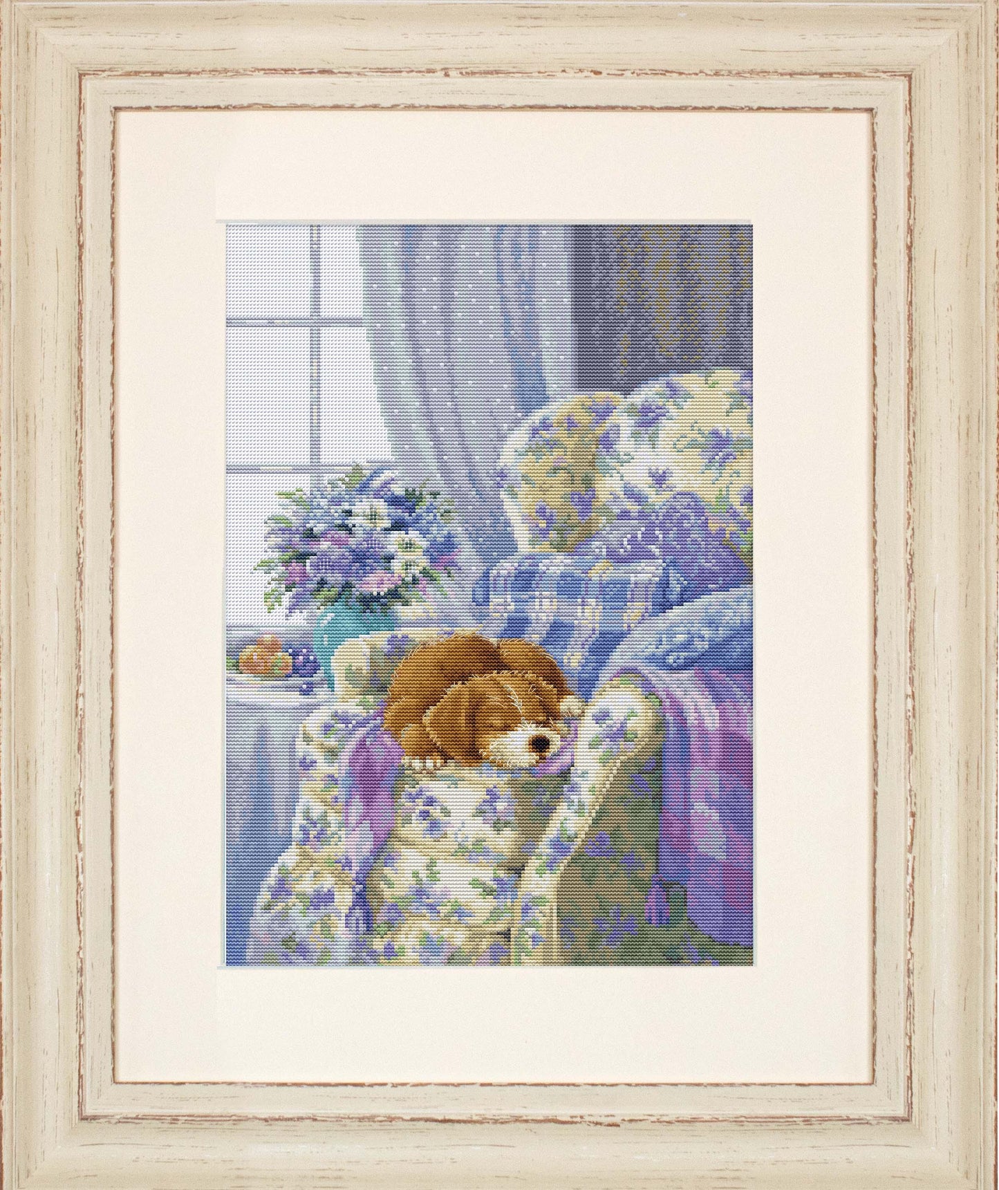 Cross Stitch Kit Luca-S - Cozy Armchair, BU5016 - Luca-S Cross Stitch Kits