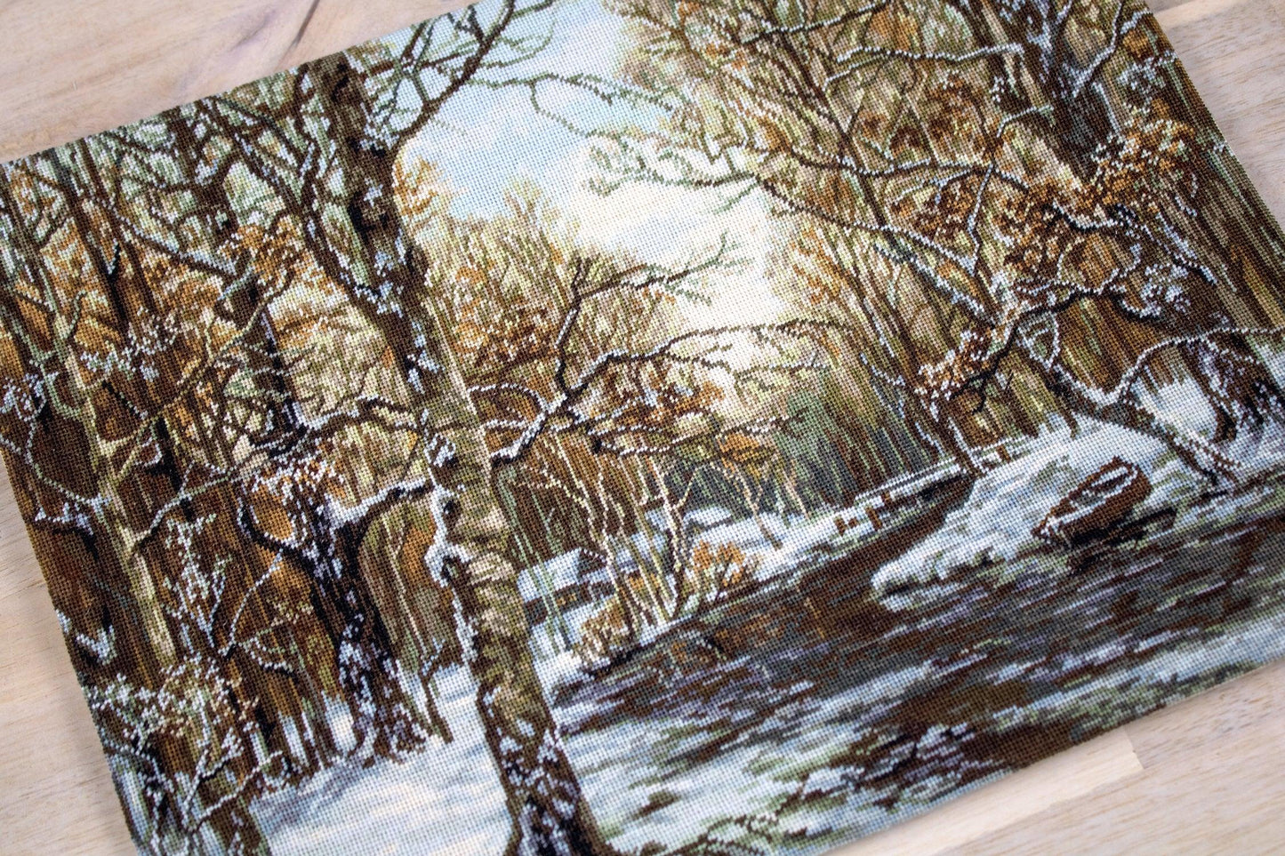 Cross Stitch Kit Luca-S - First Snow, B597 - Luca-S Cross Stitch Kits