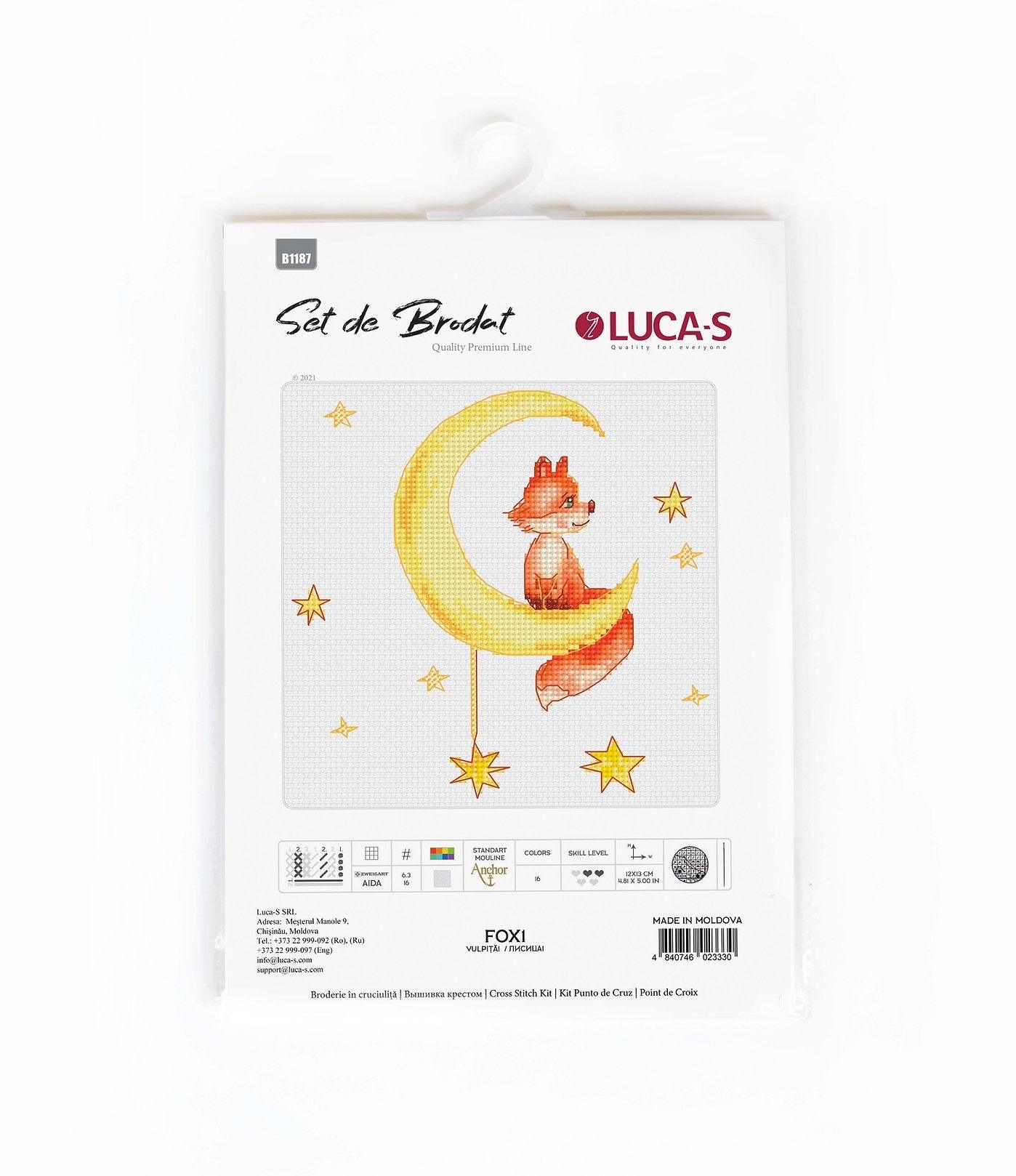 Cross Stitch Kit Luca-S - Fox (No.1 ) - HobbyJobby