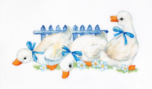 Cross Stitch Kit Luca-S - Geese, B1143 - Luca-S