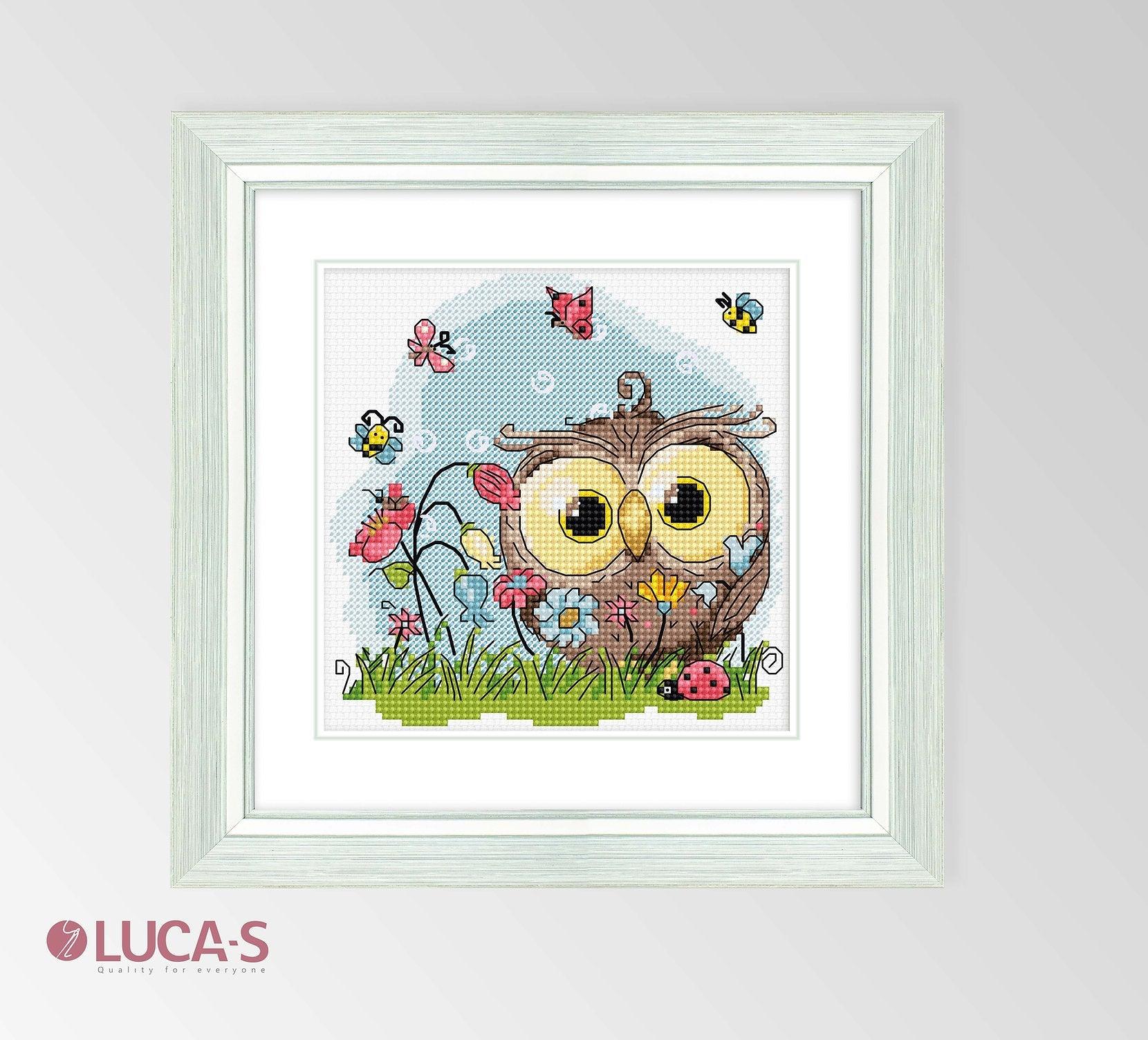 Cross Stitch Kit Luca-S - Happy Owl B1401 - Luca-S