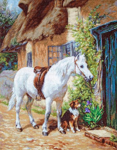 Cross Stitch Kit Luca-S - Next to the cabin, B572 - Luca-S