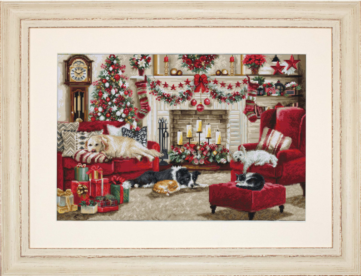 Cross Stitch Kit Luca-S - Pets Interior, BU5013 - Luca-S Cross Stitch Kits