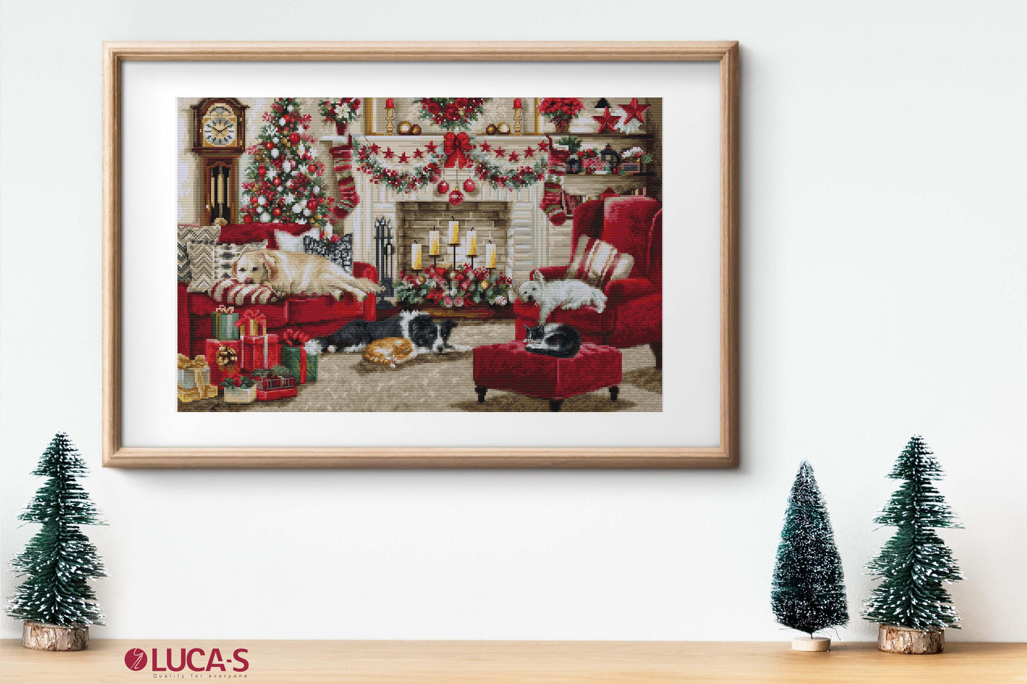 Cross Stitch Kit Luca-S - Pets Interior, BU5013 - Luca-S Cross Stitch Kits