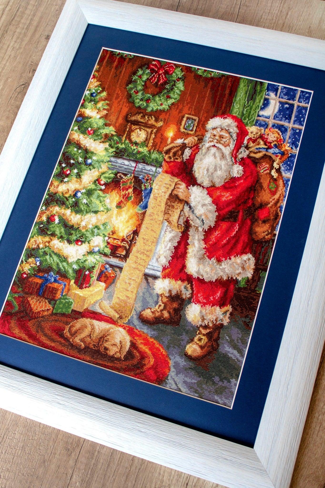 Cross Stitch Kit Luca-S - Santa's List, B578 - Luca-S