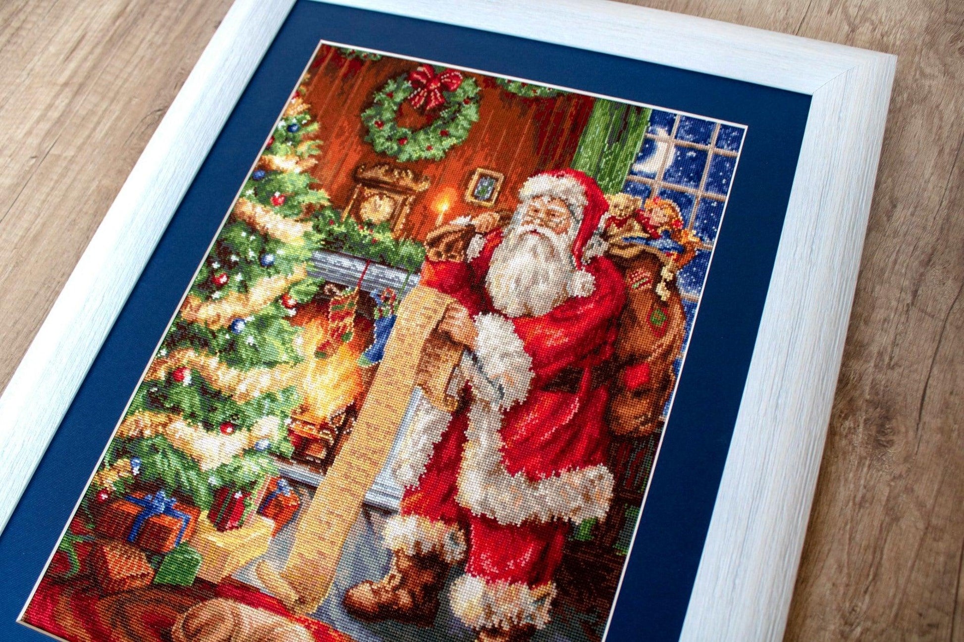 Cross Stitch Kit Luca-S - Santa's List, B578 - Luca-S