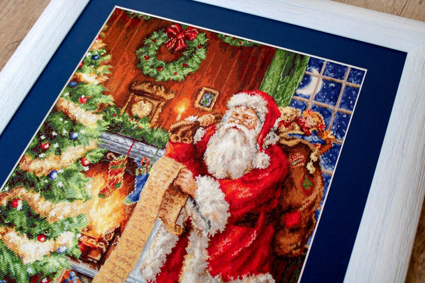 Cross Stitch Kit Luca-S - Santa's List, B578 - Luca-S