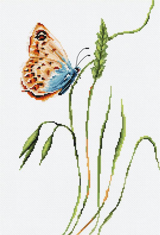 Cross Stitch Kit Luca-S - Smell of Spring, B2244 - Luca-S Cross Stitch Kits