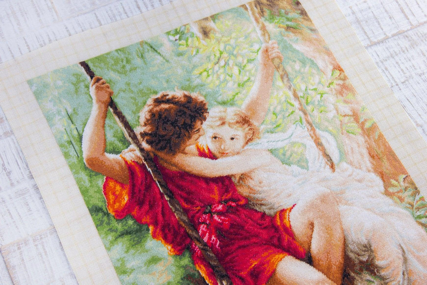 Cross Stitch Kit Luca-S - Spring of lovers, B415 - Luca-S