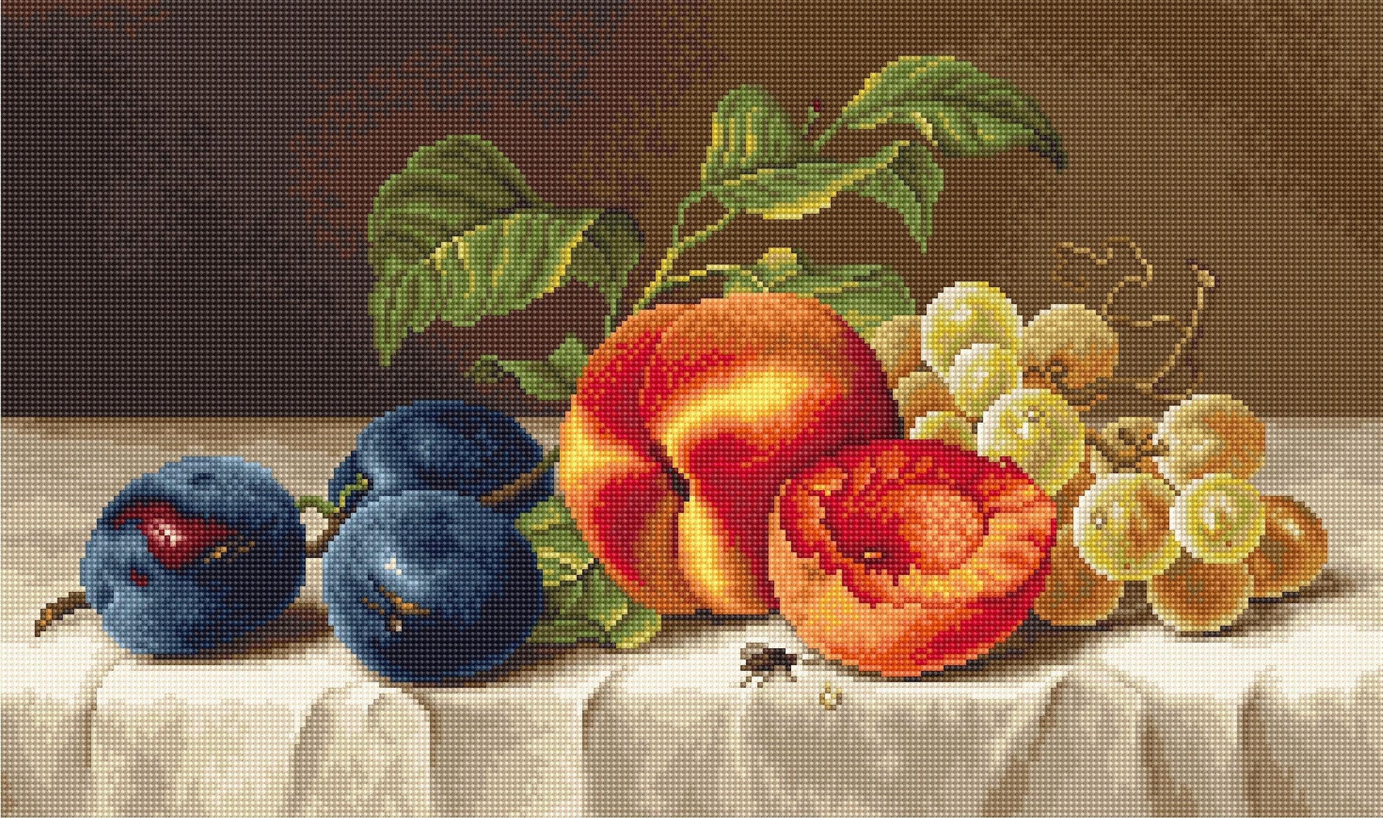 Cross Stitch Kit Luca-S - Still Life, B592 - Luca-S Cross Stitch Kits