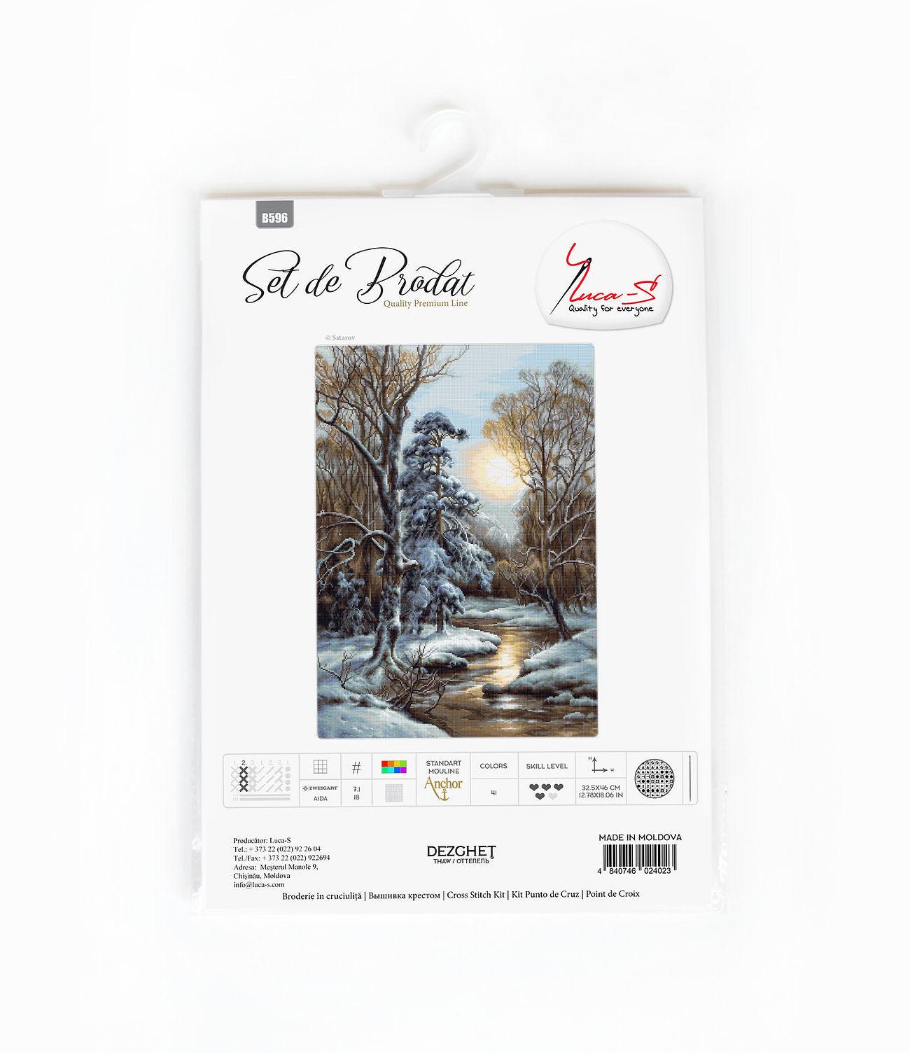 Cross Stitch Kit Luca-S - Thaw, B596 - Luca-S Cross Stitch Kits