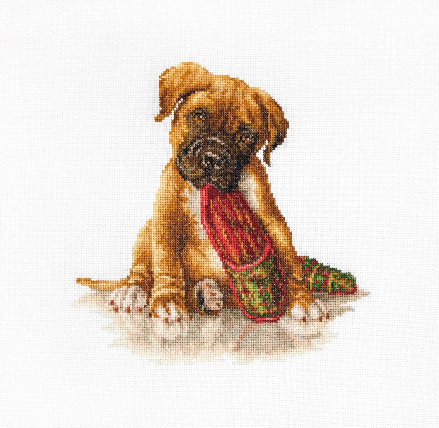 Cross Stitch Kit Luca-S - The Boxe,r B2338 - Luca-S