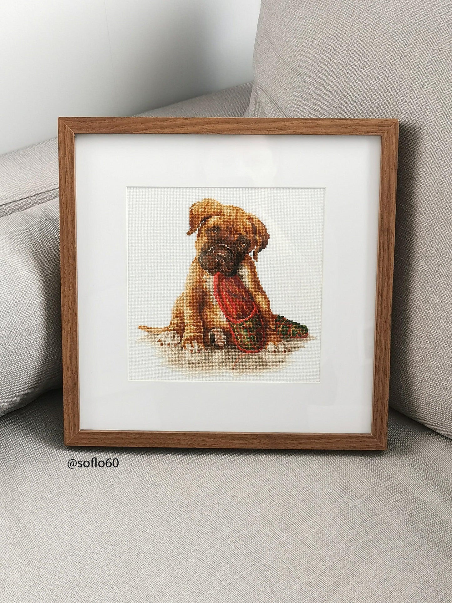 Cross Stitch Kit Luca-S - The Boxer, B2338 - Luca-S Cross Stitch Kits