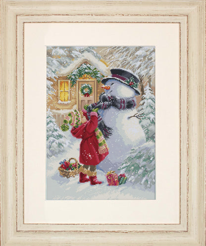 Cross Stitch Kit Luca-S - The Girl With Gifts, BU5018 - Luca-S Cross Stitch Kits