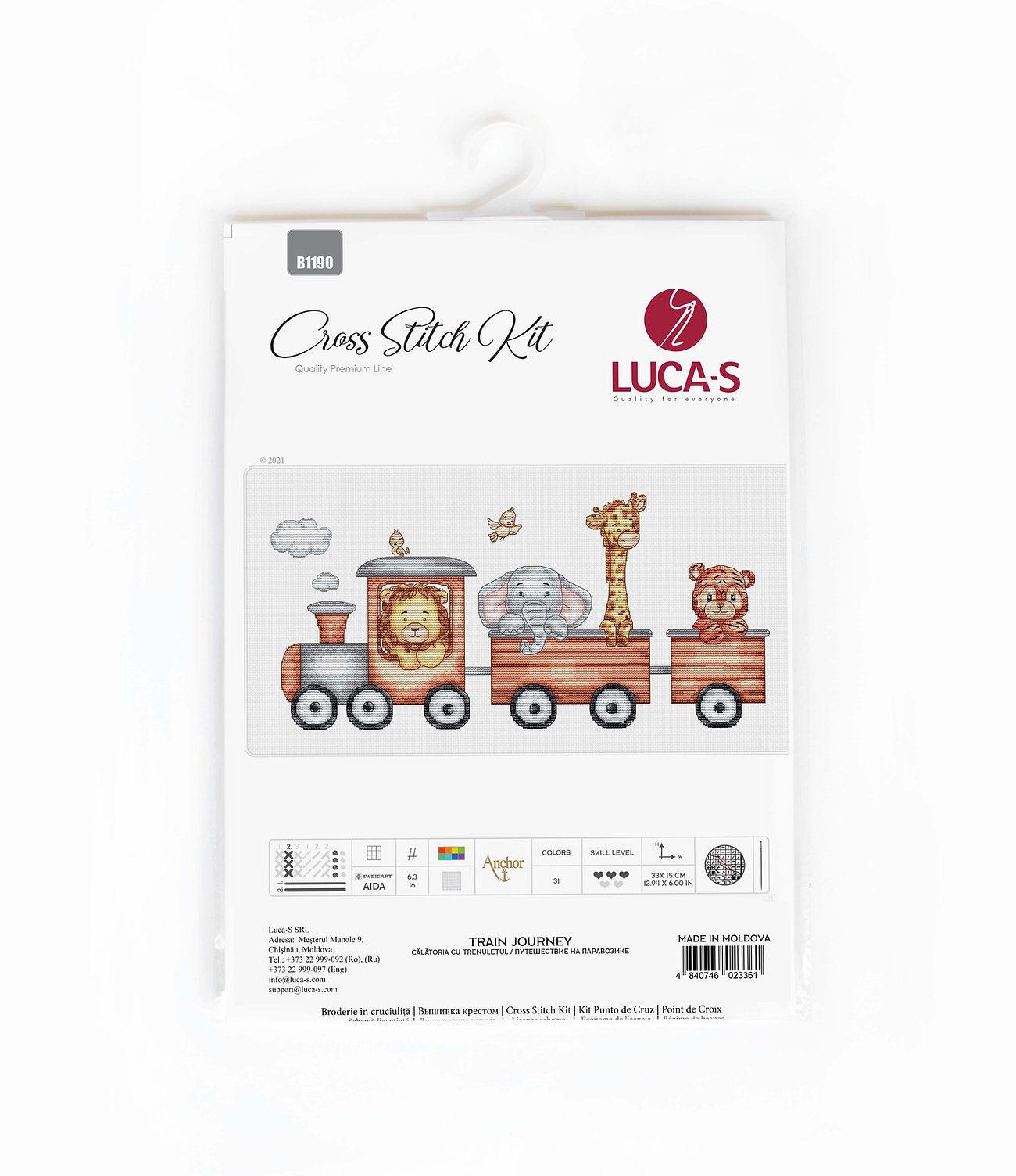 Cross Stitch Kit Luca-S - Train Journey - HobbyJobby