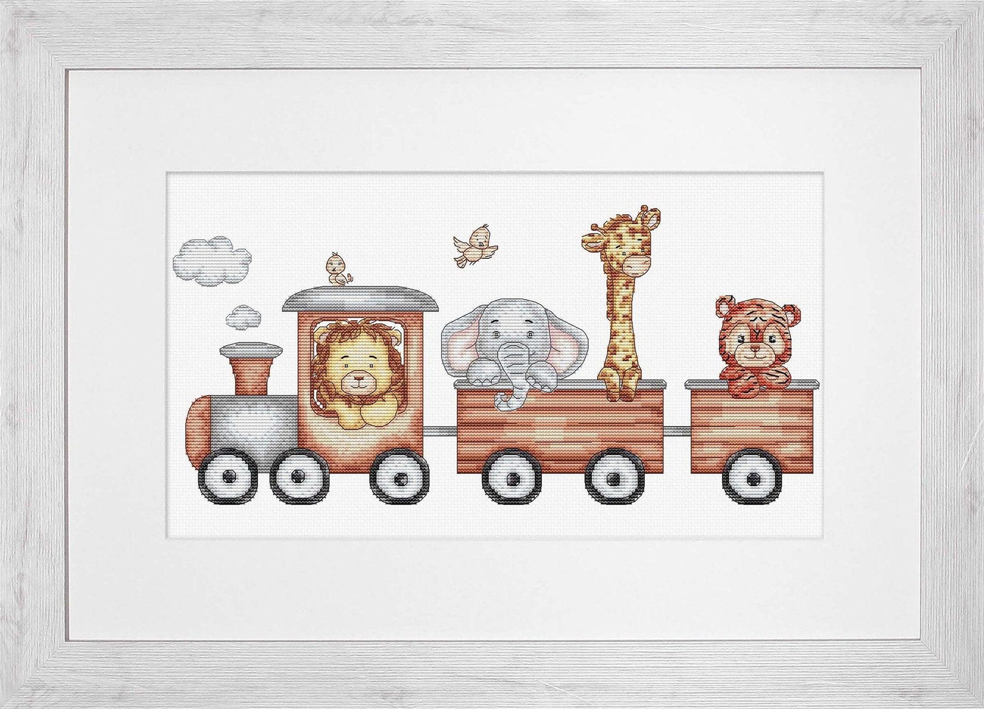 Cross Stitch Kit Luca-S - Train Journey - HobbyJobby