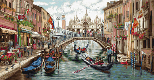 Cross Stitch Kit Luca-S - Venice, BU5003 - Luca-S