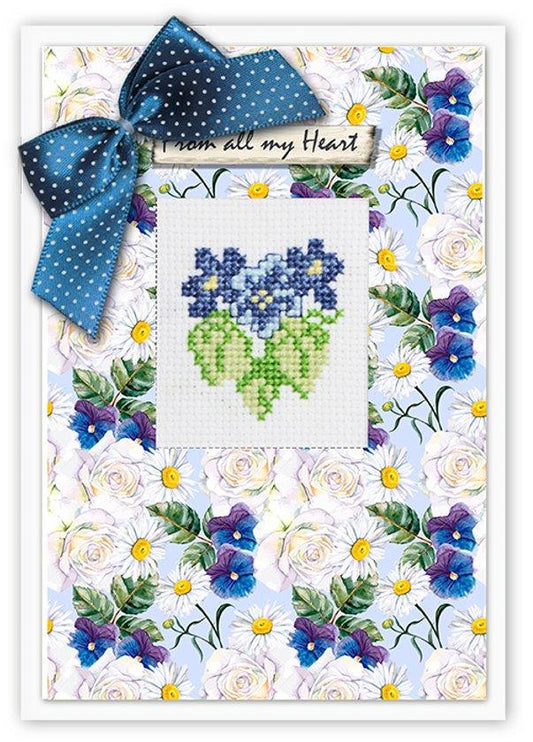 Cross Stitch Postcard Kit - Luca-S Postcard Kits