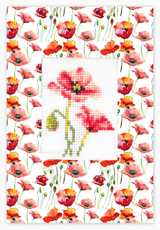 Cross Stitch Postcard Kit - Luca-S Postcard Kits