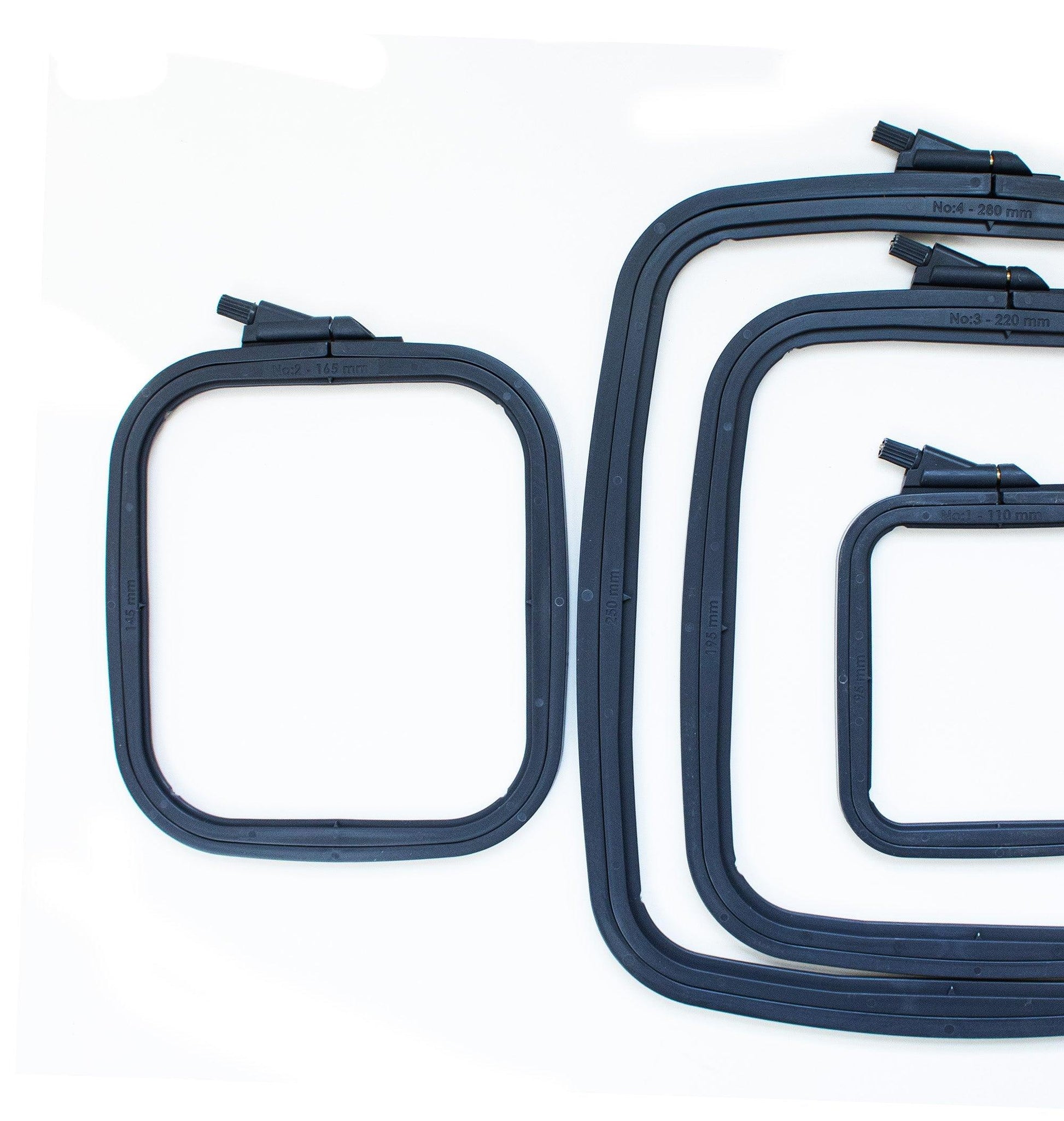 Cross Stitch Square Hoop, Navy - Nurge Embroidery Hoop - Luca-S Hoops