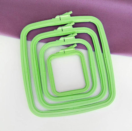 Embroidery Hoop, Green Color - Luca-S Hoops