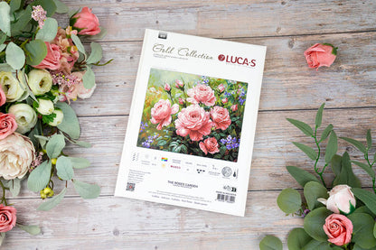 Kit Petit Point Luca-S GOLD - Il Giardino delle Rose, G717