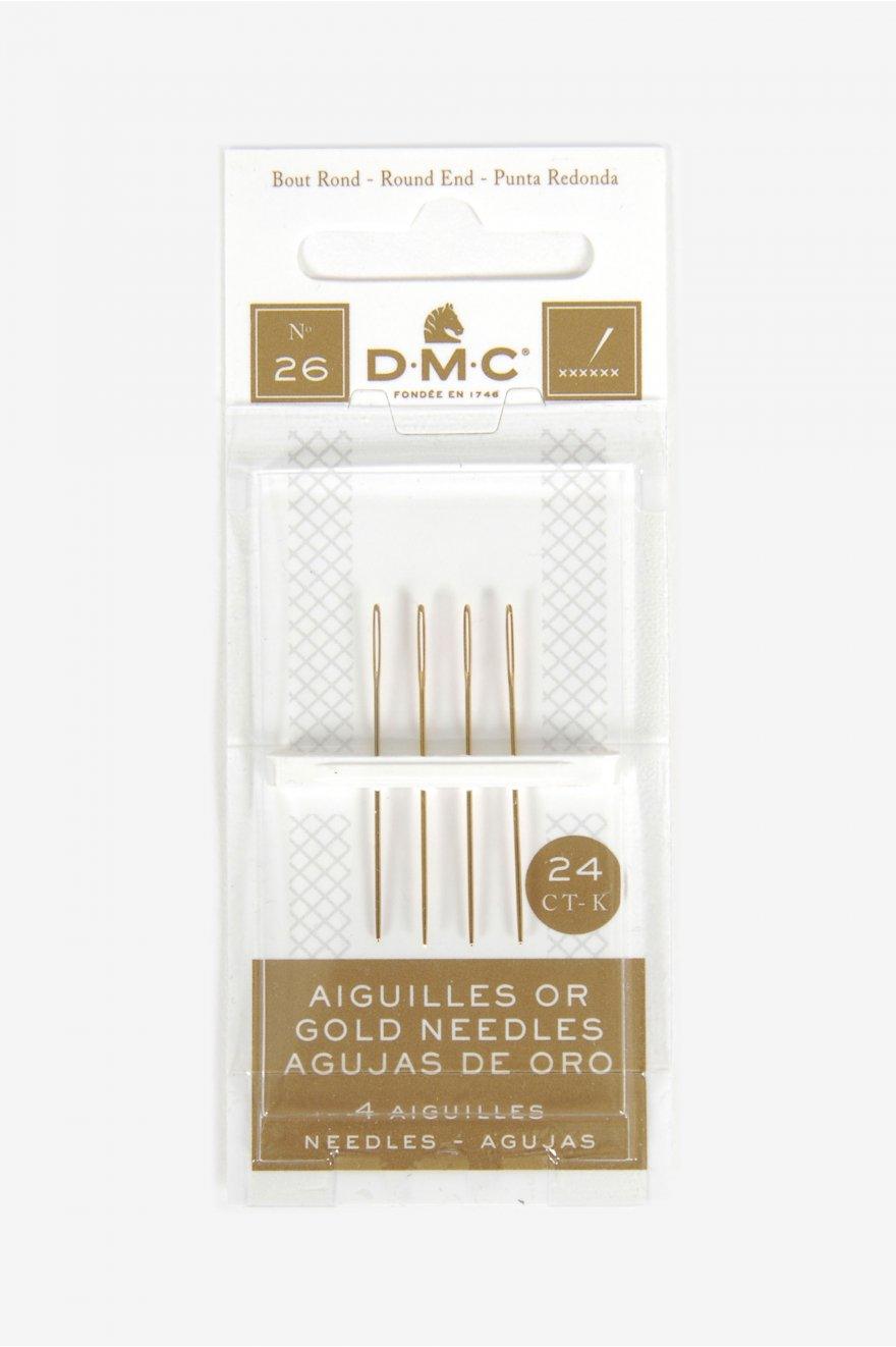 Golden Cross Stitch Needles - DMC - Luca-S Needles