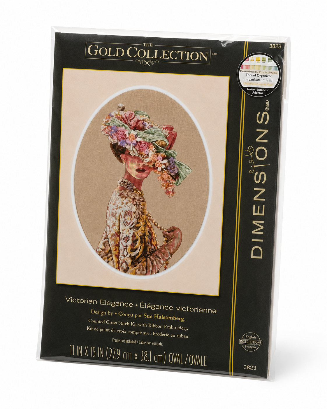 03823 Kit punto croce Dimensions Gold Collection – Eleganza vittoriana