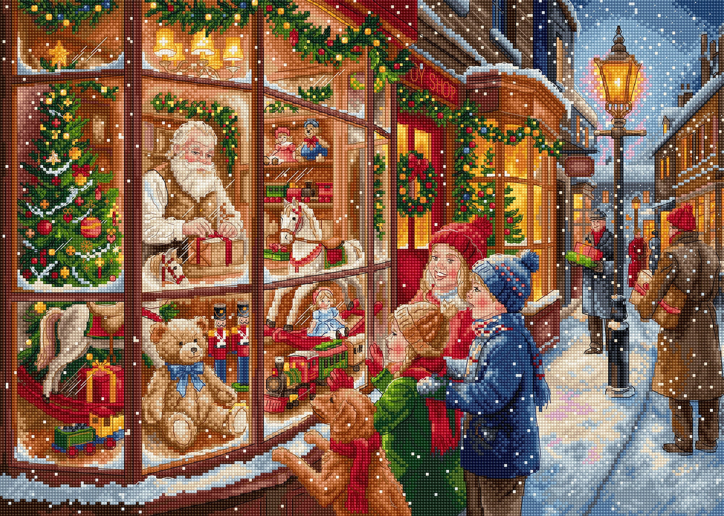L10-007 Kit Punto Croce Letistitch – Holiday Magic