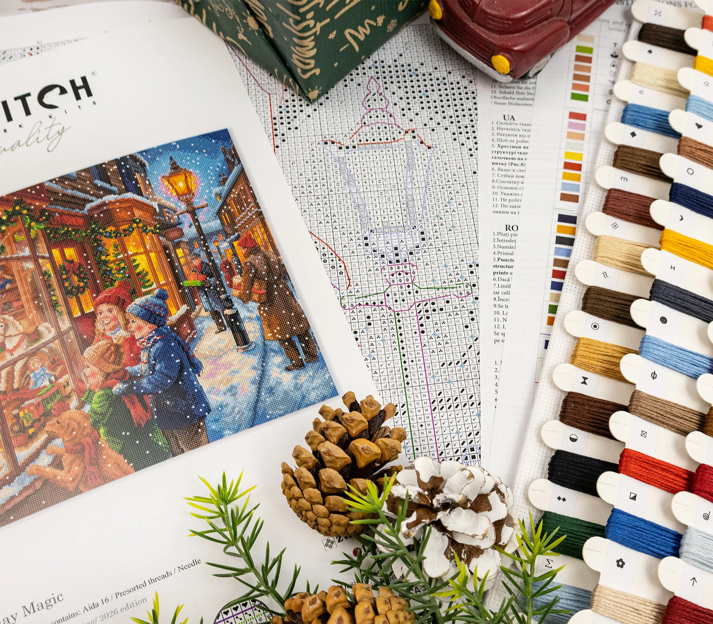 L10-007 Kit Punto Croce Letistitch – Holiday Magic