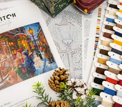 L10-007 Kit Punto Croce Letistitch – Holiday Magic