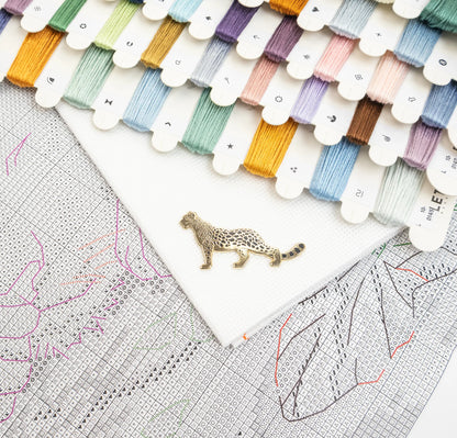 L10-014 Letistitch Tiger’s Embrace – filati, schema e accessori del kit punto croce