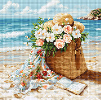 B735 Kit punto croce Luca-S – Azure Beach