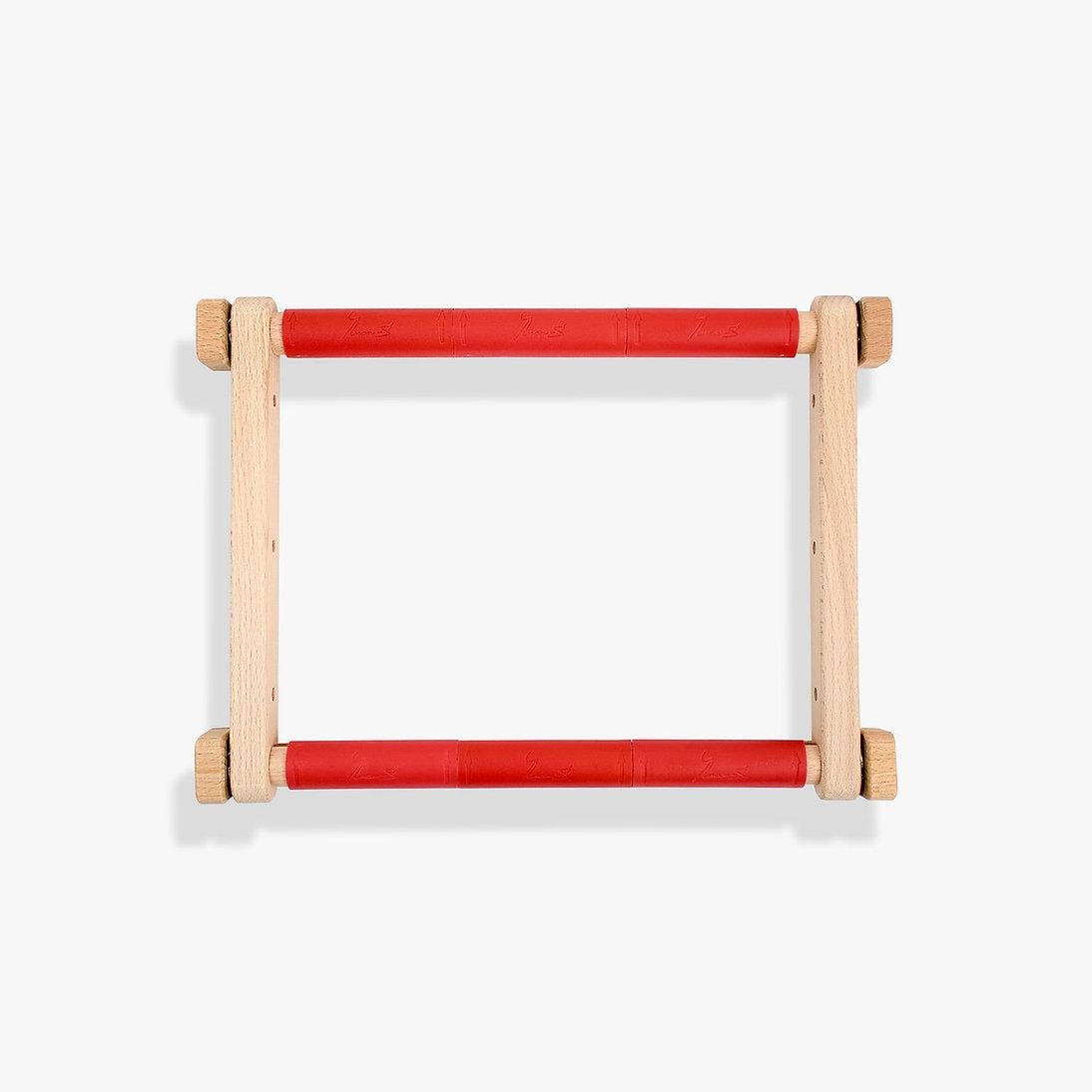 Telaio da ricamo in legno ecologico con clip Luca-S – 5 misure