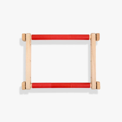 Telaio da ricamo in legno ecologico con clip Luca-S – 5 misure