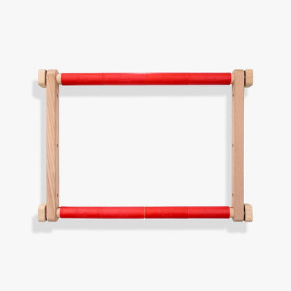 Telaio da ricamo in legno ecologico con clip Luca-S – 5 misure