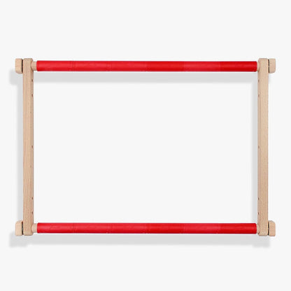 Telaio da ricamo in legno ecologico con clip Luca-S – 5 misure